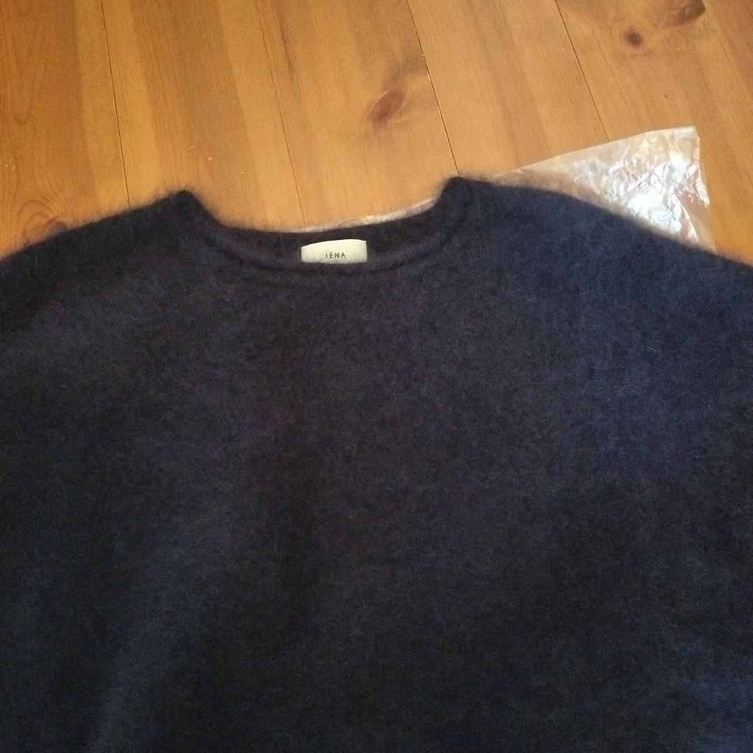 hidegen　IENA fluffyファー プルオーバー　ネイビー