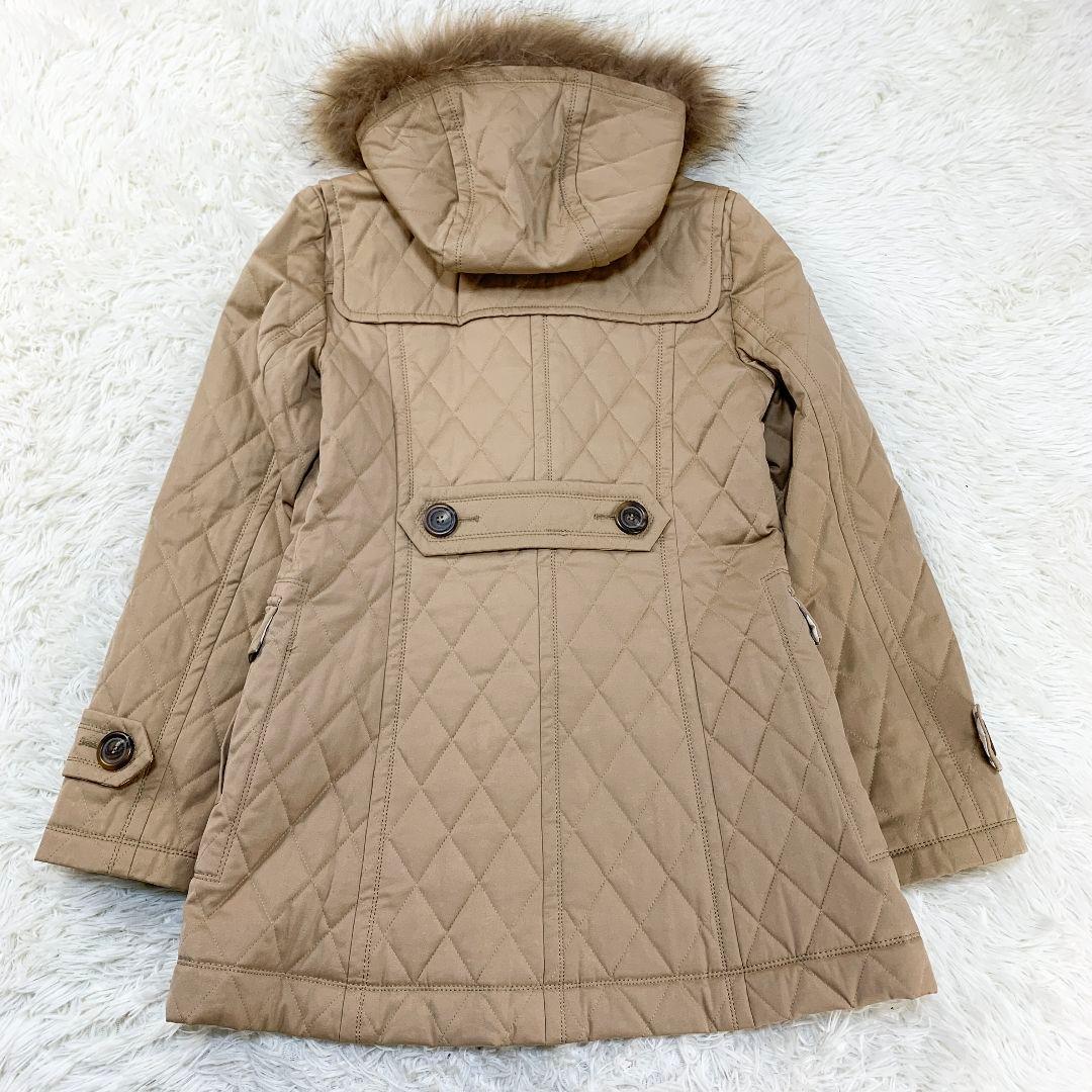 【良品】BURBERRY BLUE LABEL ダッフルコート　ベージュ　 L