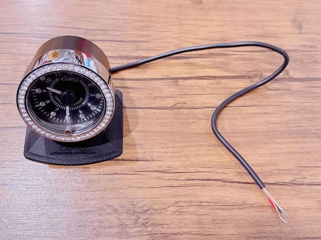 希少 販売終了品 DAD クリスタルメーター 時計