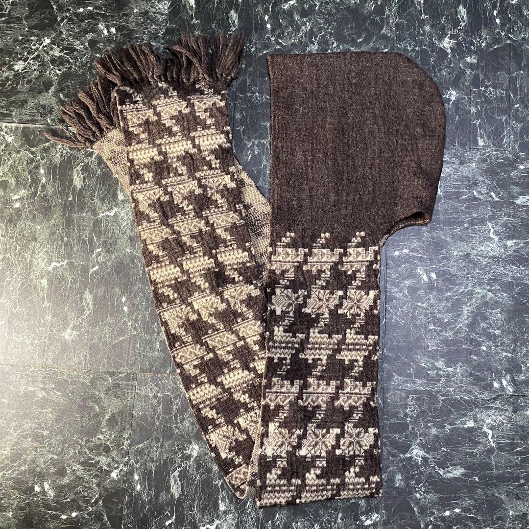 【NUMBER(N)INE】HOODED SCARF 02FW