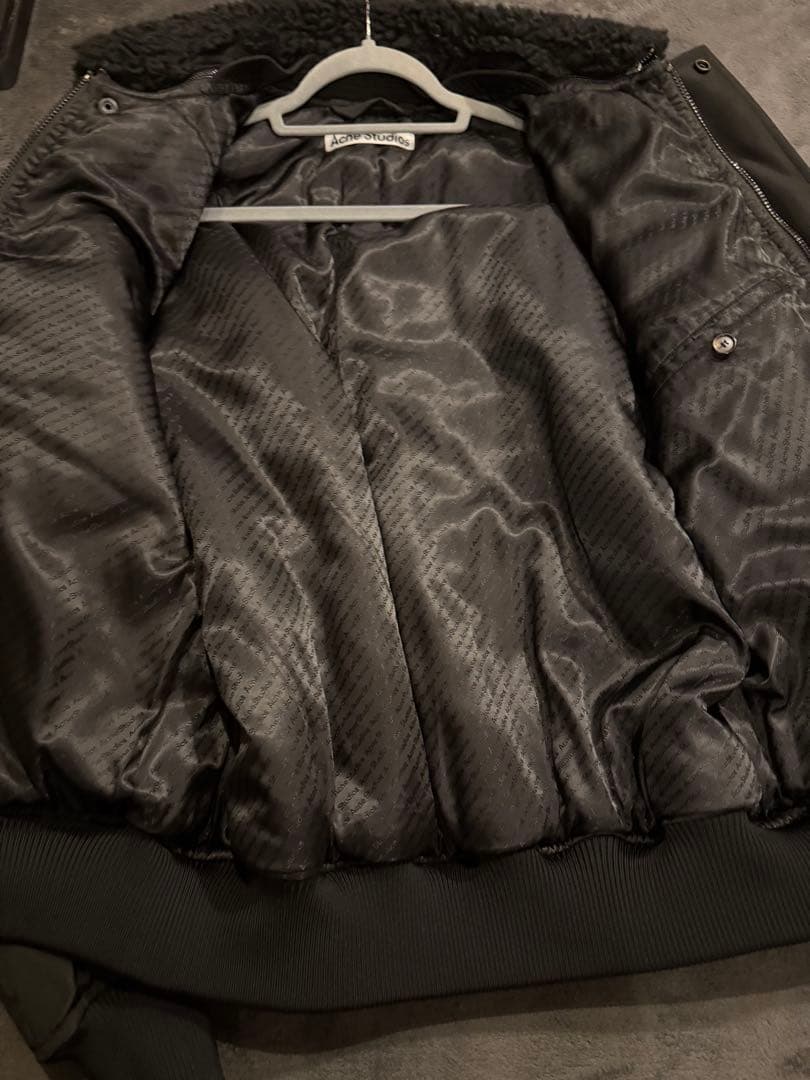 Acne Studios 23AW シアリングカラージャケット オーバーサイズ