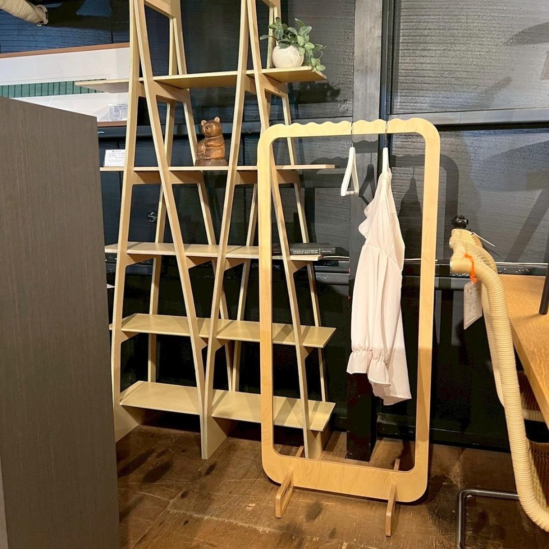 Eau オー FRAME JACKET HANGER コートハンガー北欧風 木製