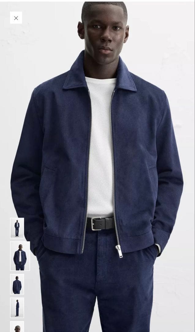 ZARA レーヨン　ジャケット　セットアップ