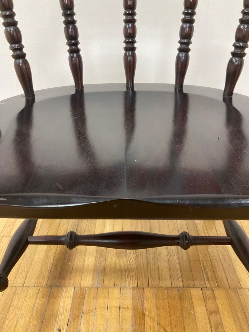 写場椅子　濃茶A-2