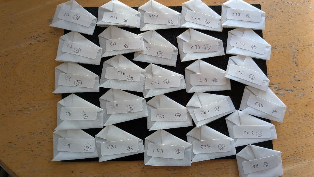 リトープス Cナンバーつき　種子セット　100種類以上　各10粒から