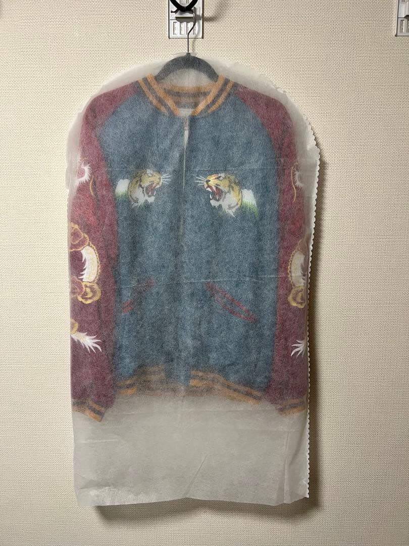 Houston ヒューストン スカジャン XL 虎 クリーニング済み