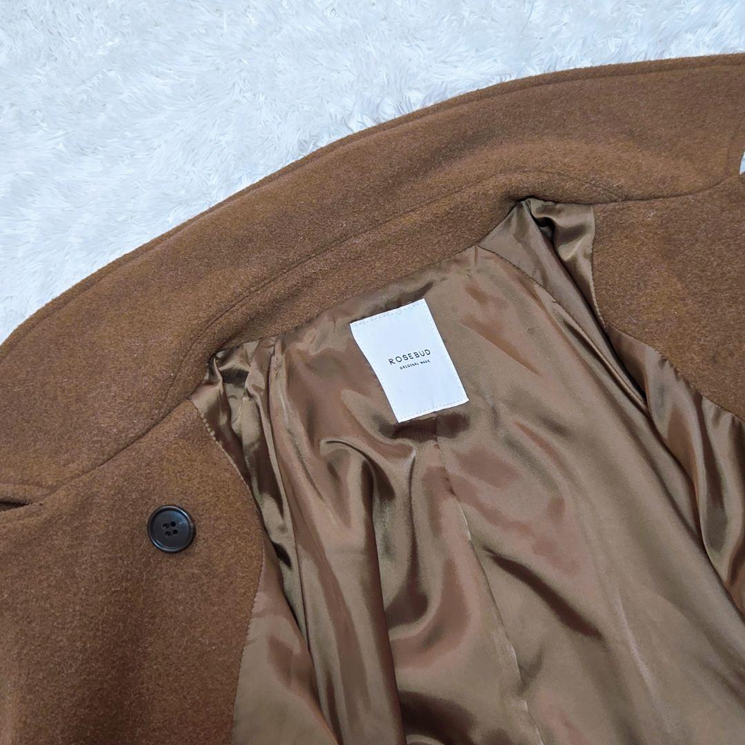 【ローズバット】F チェスターコート ダブルブレスト コート オーバーサイズ