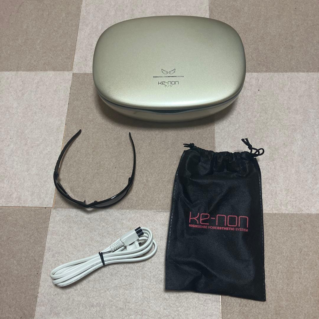 ケノン脱毛器ブラック2023年製、Ver.8.6