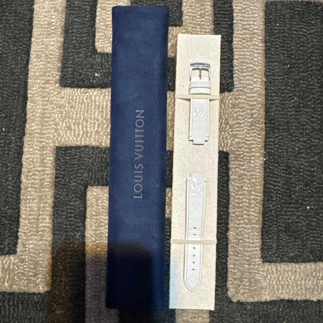 ルイ・ヴィトン ホワイトタンブール　純正レザーベルト