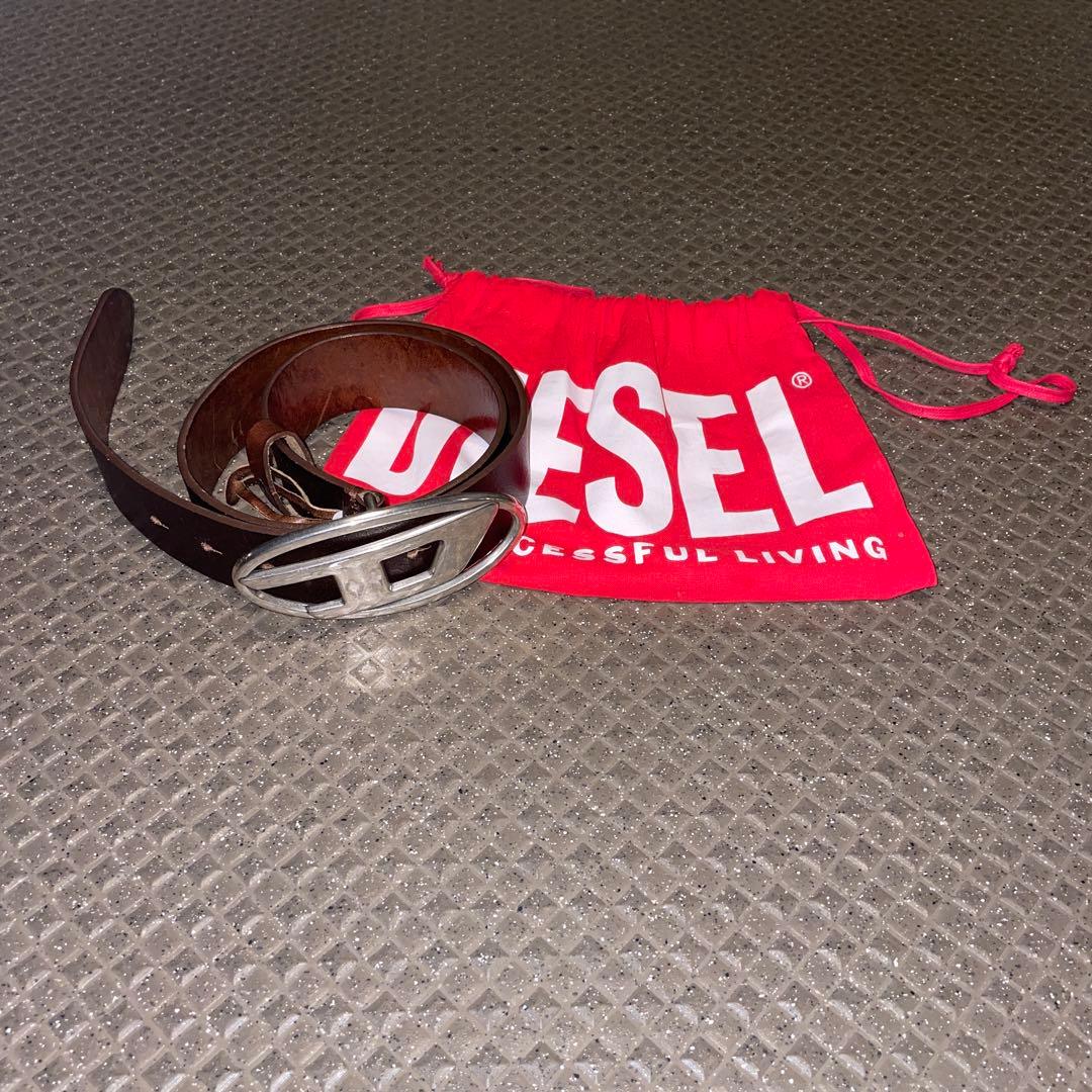 DIESEL ベルト 袋付