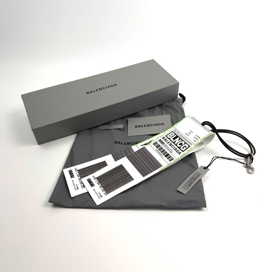 【新品未使用】BALENCIAGA バレンシアガ チャーム キーリング バゲージ