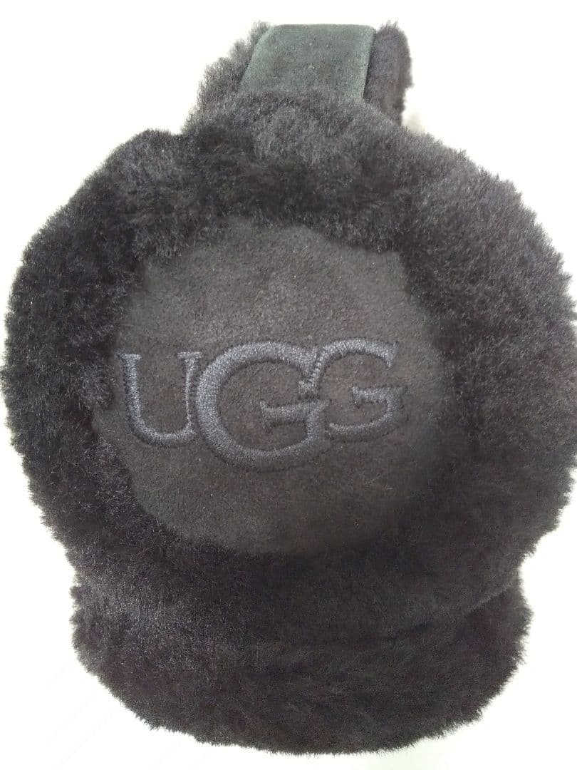 UGG イヤーマフ黒　イヤーマフラー　アグ