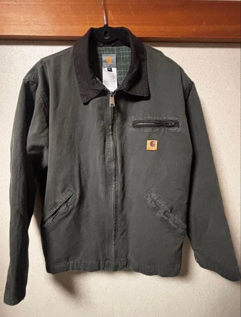 Carhartt ダークグレー デトロイトジャケット Mサイズ