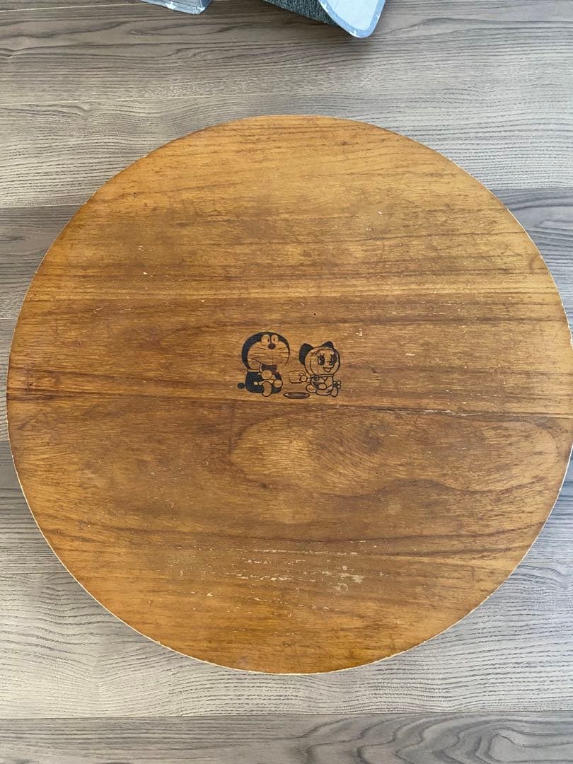 ドラえもん　ドラミちゃん　ちゃぶ台　木製