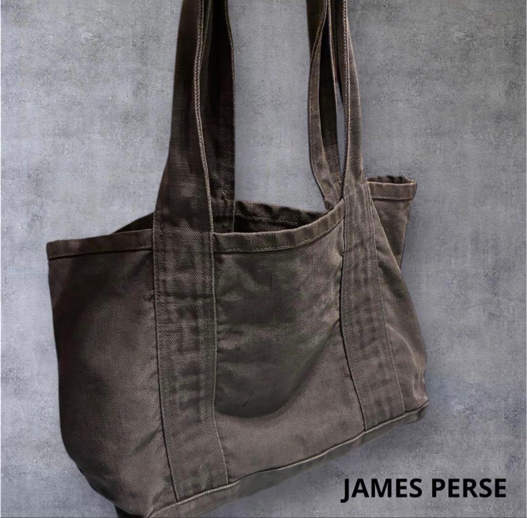 JAMES PERSE ジェームスパース コットン リネン キャンバストート