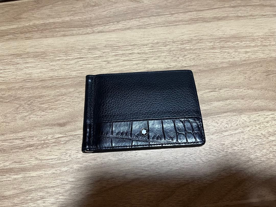 未使用 【MONTBLANC】二つ折り財布 モンブラン