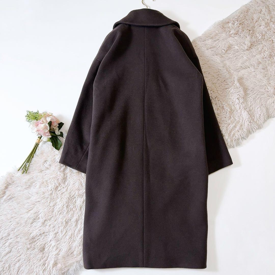 美品ꕥイエナ 高級生地 MANTECO オーバーチェスターコート 日本製