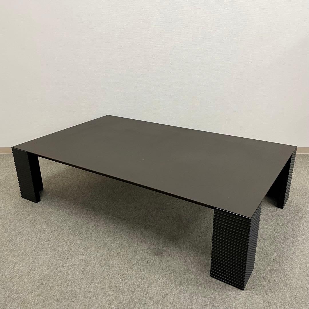 家具店展示品【MORISHIGE】モリシゲ 座卓 椿50布目象谷 (天板にシミ)