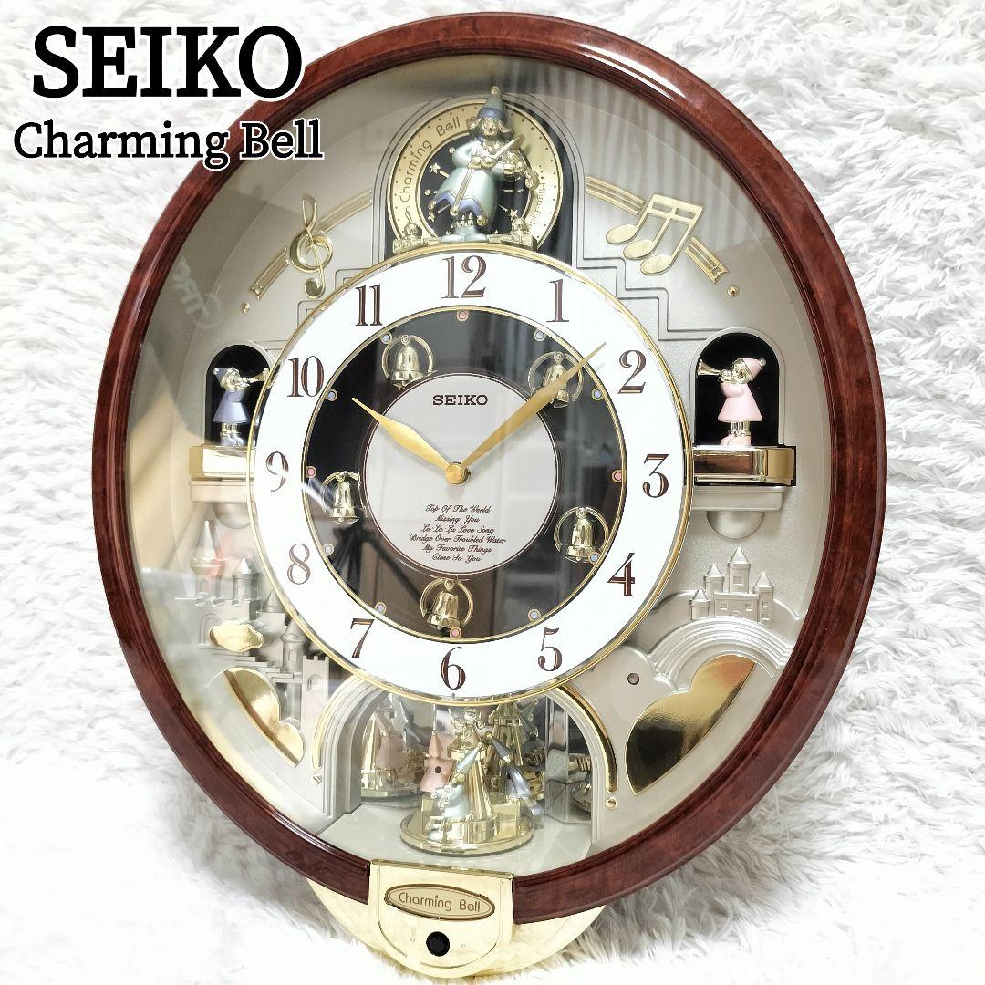【美品✨】 セイコー チャーミングベル 掛け時計 からくり時計