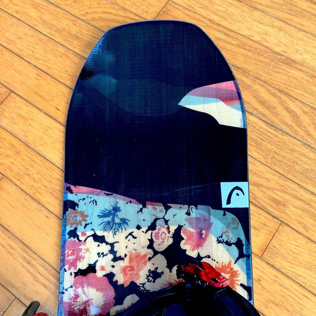 HEAD ROSE スノーボード 142cm 板＆HEADのビンディング ヘッド