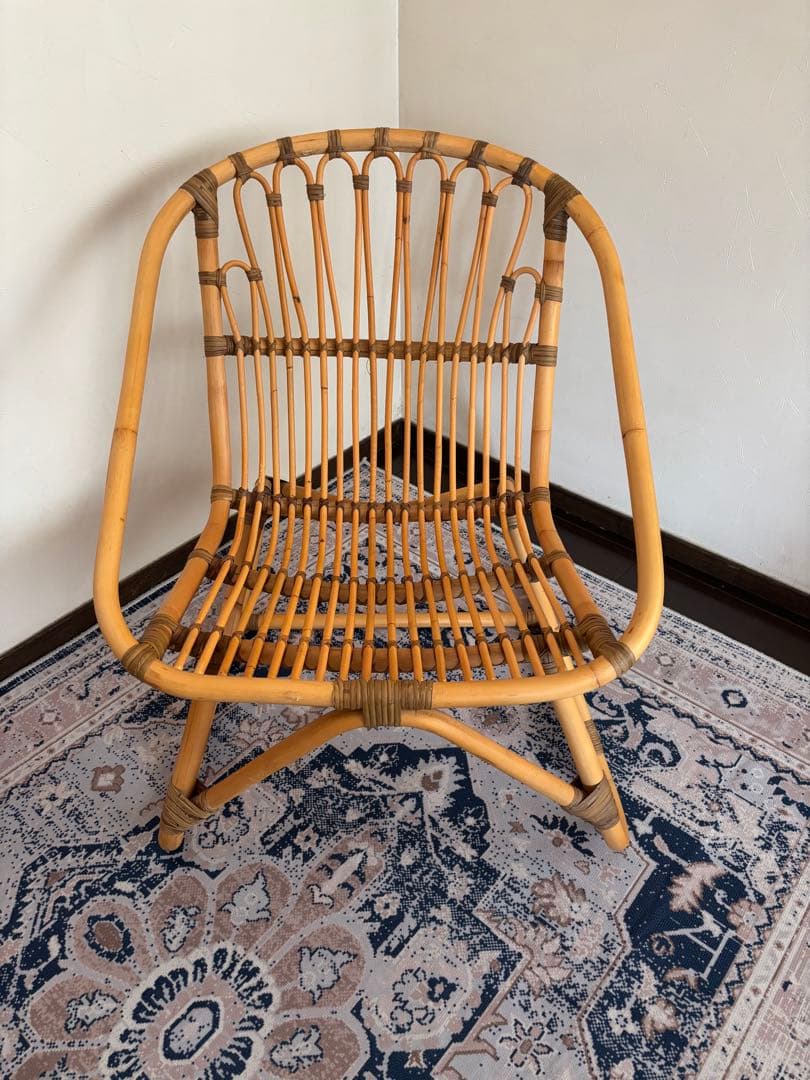 ラタンチェア Ｌサイズ ラタン椅子 籐椅子 ラウンジチェア　KAGLAB