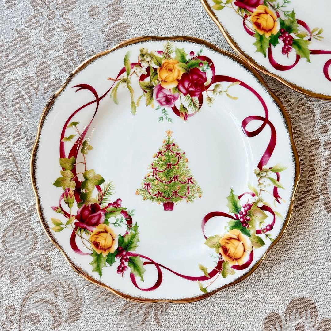 日本未発売❤️レア未使用❤️ロイヤルアルバート❤️オールドカントリーローズ　クリスマス