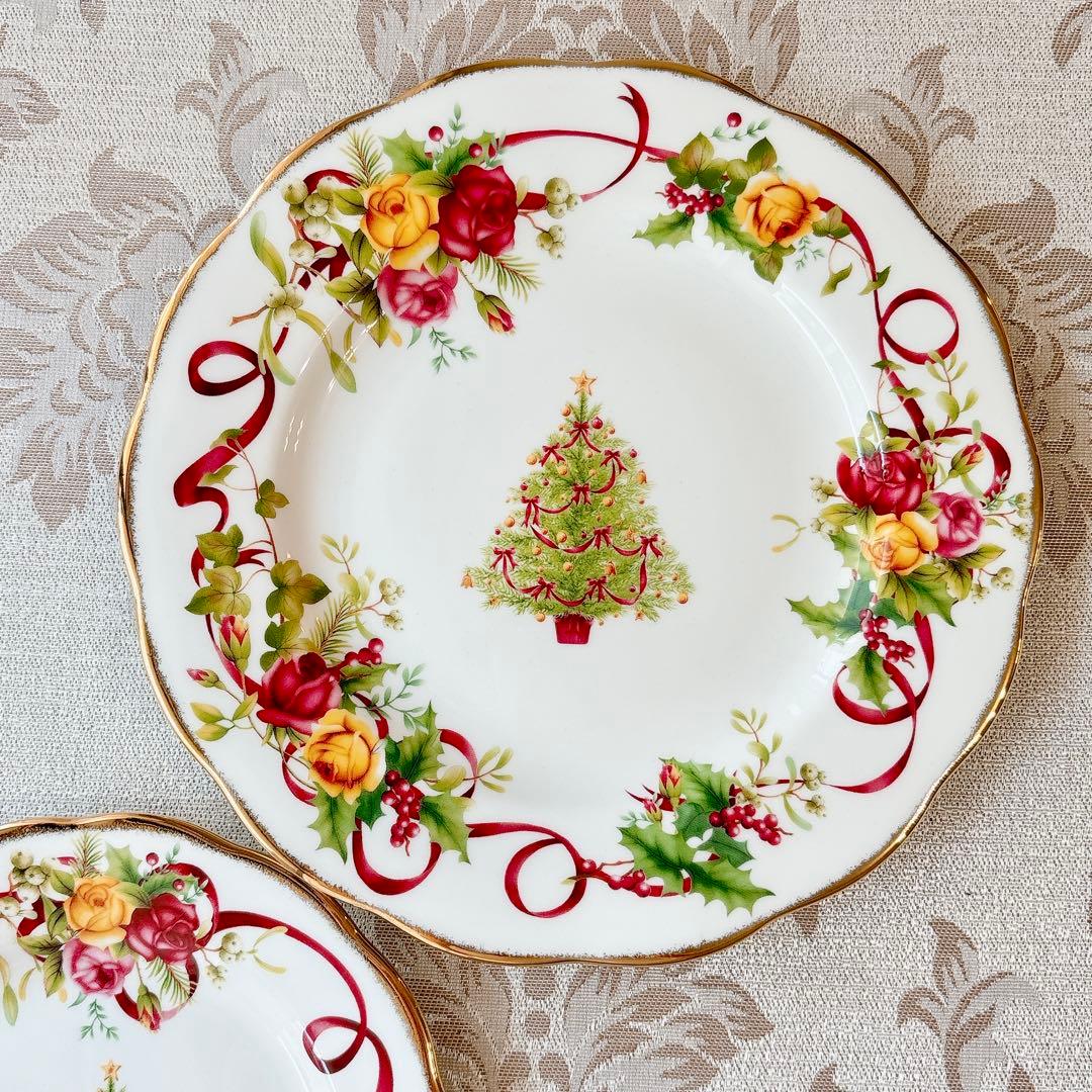 日本未発売❤️レア未使用❤️ロイヤルアルバート❤️オールドカントリーローズ　クリスマス