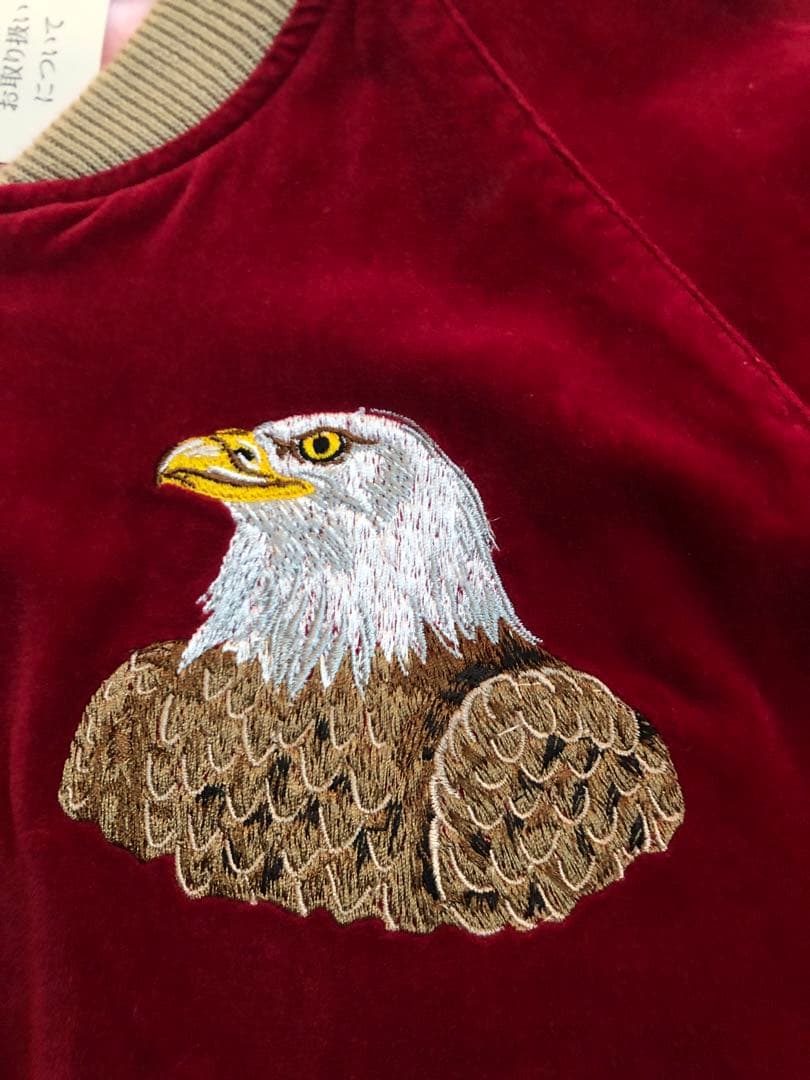 北島大太朗さま用　超美品　レア　 旧ドゥニーム スカジャン 鷲刺繍 Japan