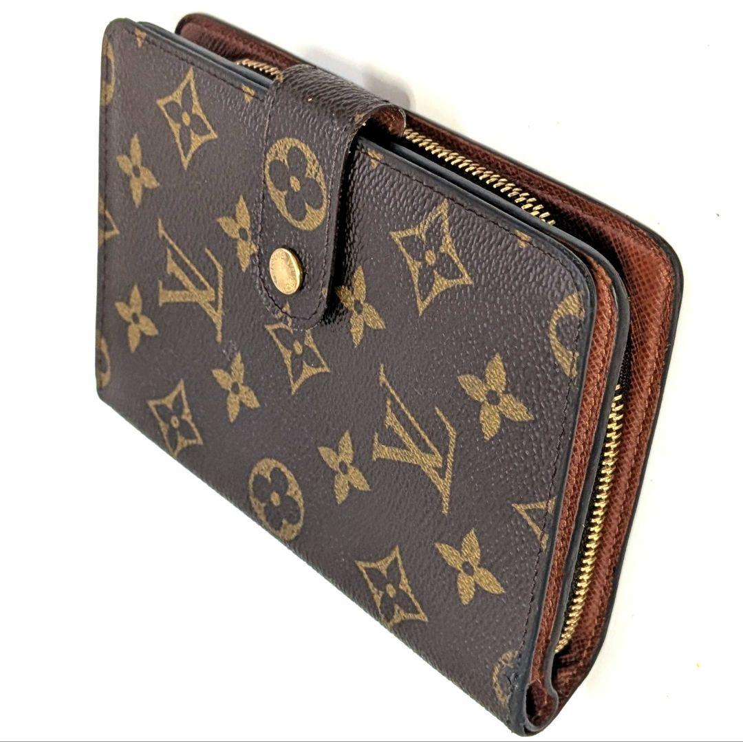 ルイヴィトン モノグラム パピエジップ 折り財布 A74
