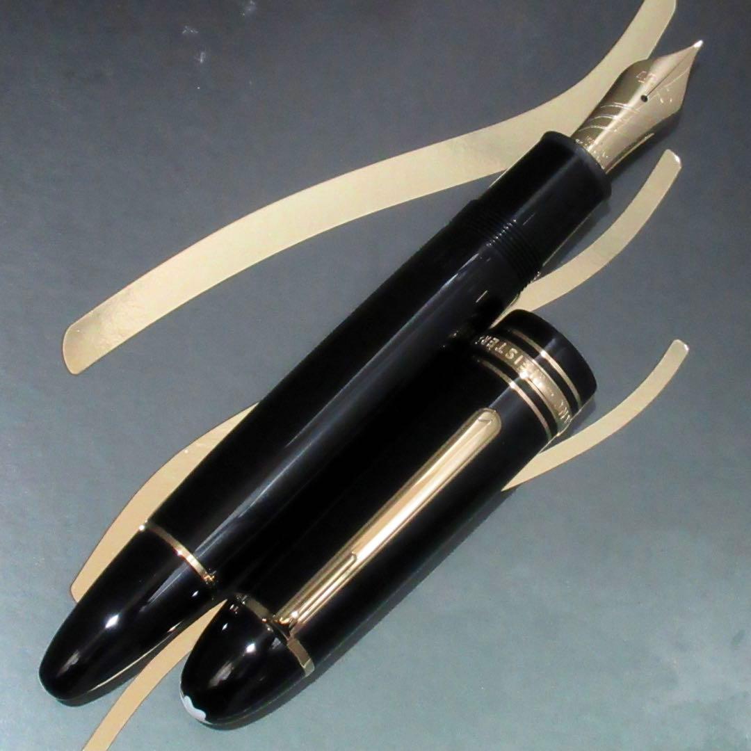 モンブラン 万年筆 149 カリグラフィー カーブドニブ 129275