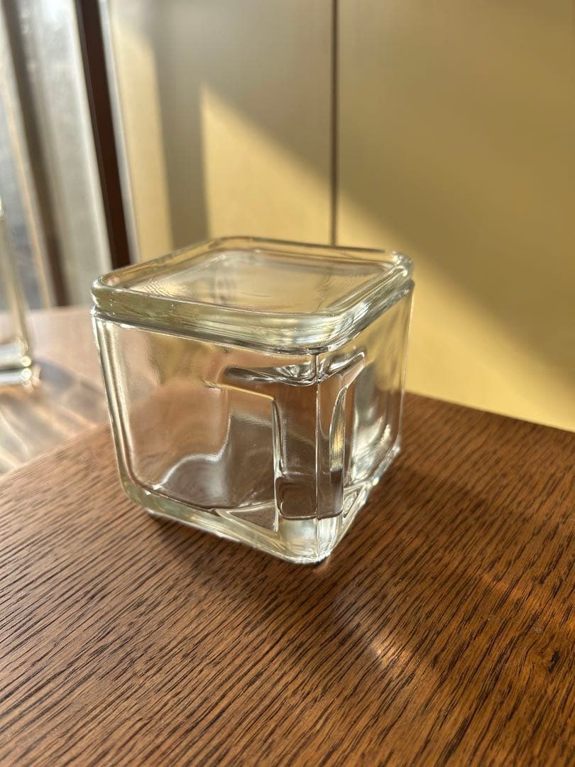 Wilhelm Wagenfeld Kubus H ガラス容器　ガピッチャー