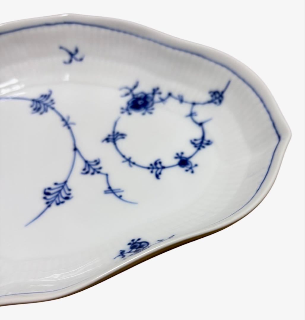 レア廃盤ロイヤルコペンハーゲン ジャパニーズシリーズの舟形プレート