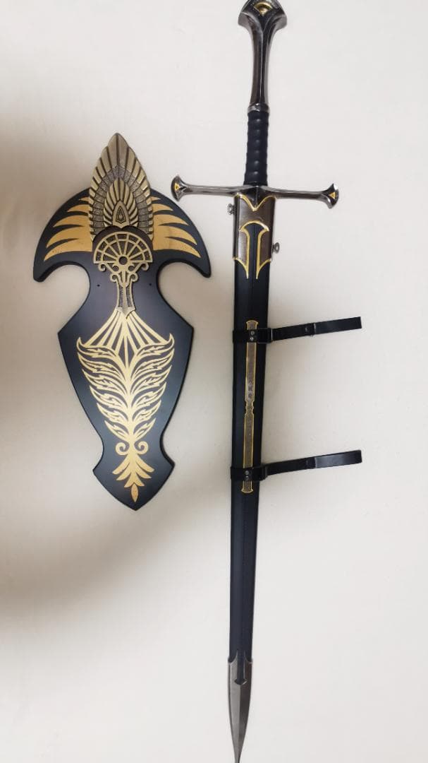 ロード・オブ・ザ・リング アンドゥリル 金属製 模造刀 西洋剣 美術品