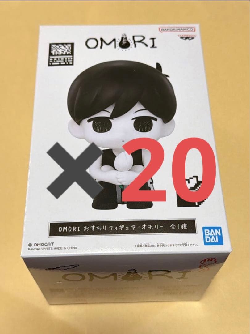 OMORI おすわりフィギュア オモリ フィギュア 20点セット