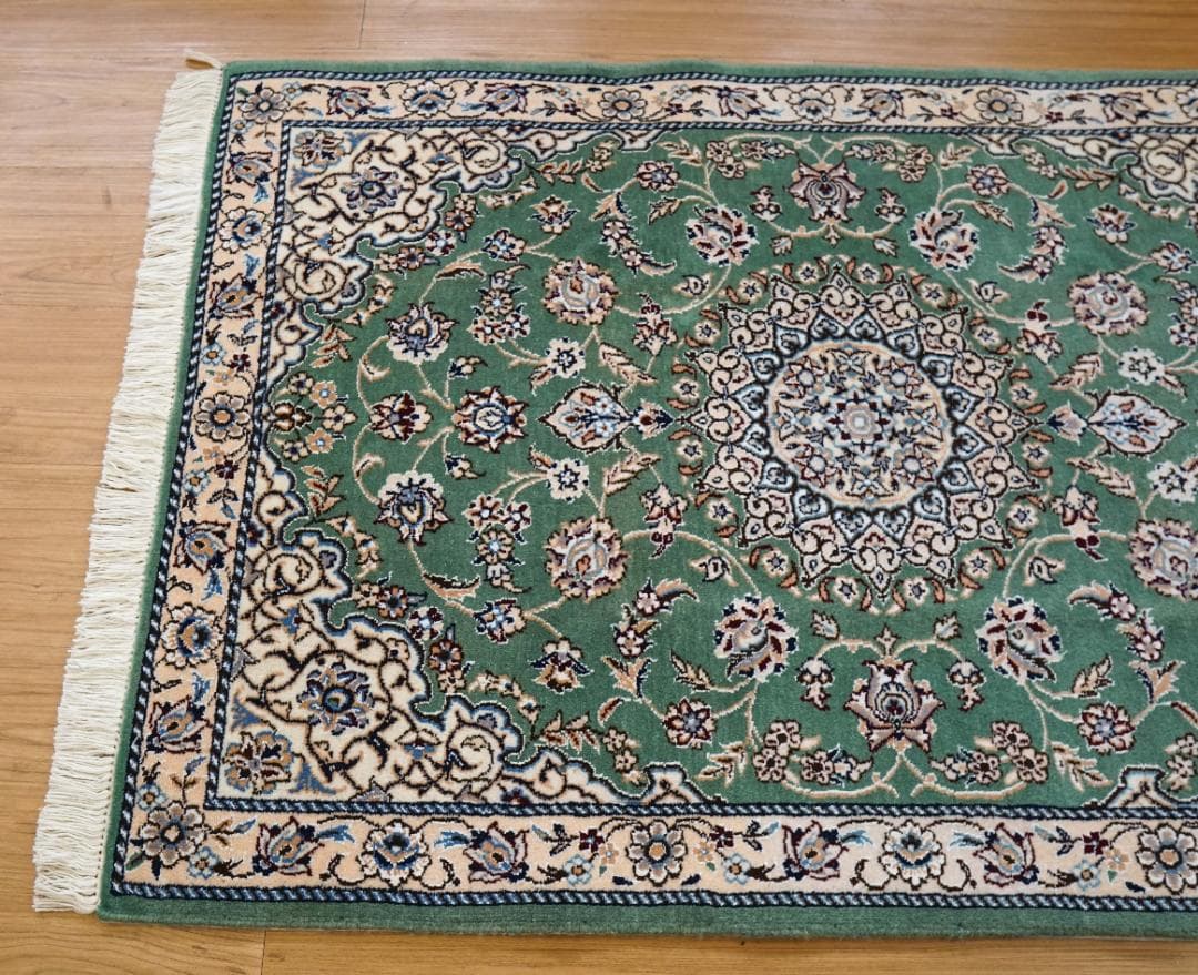 116×78cm ペルシャ絨毯 ナイン産