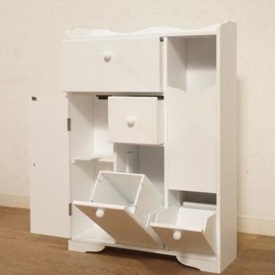 【新品】奥行14cmの薄型！多機能 トイレラック/サニタリー収納/スリム