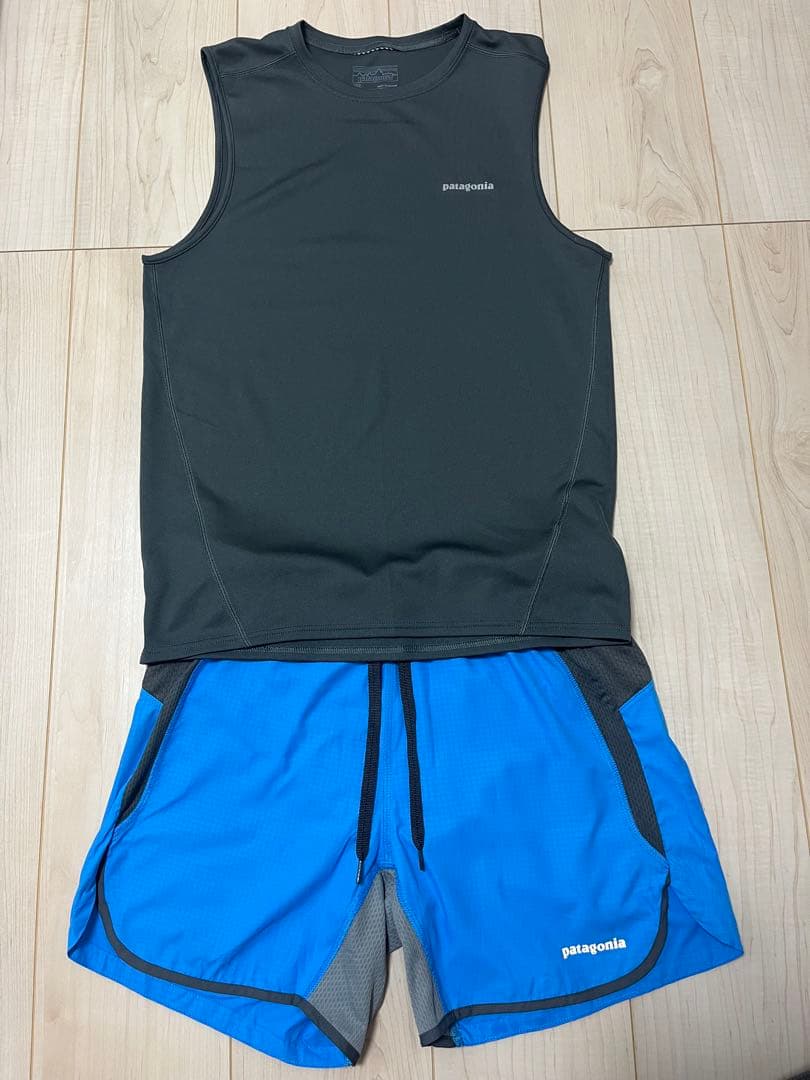 Patagonia タンクトップ ショーツ ランニング ボーイズマーケット