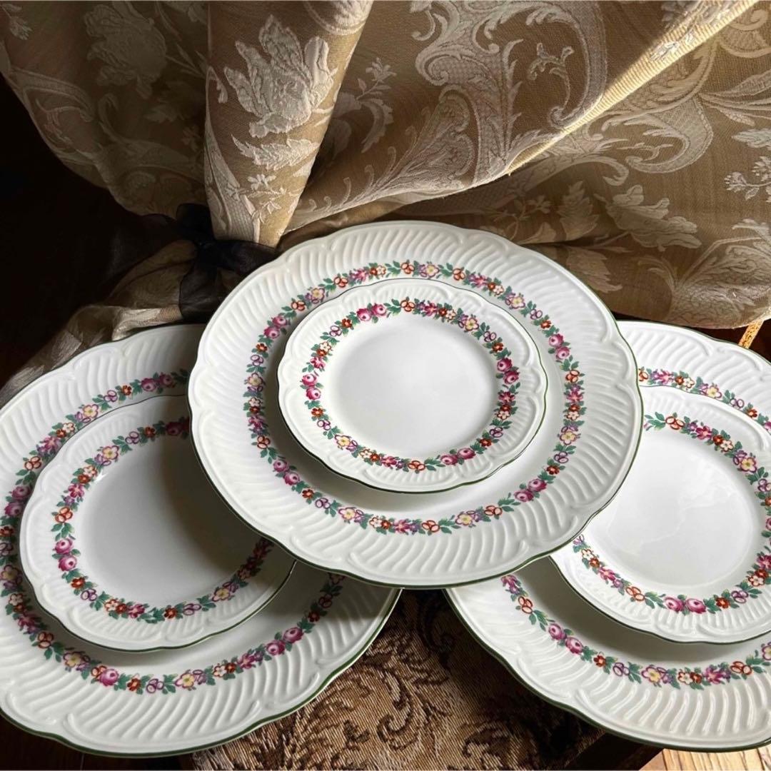 新品Richard Ginori laveno イタリアお花のディナー皿3枚