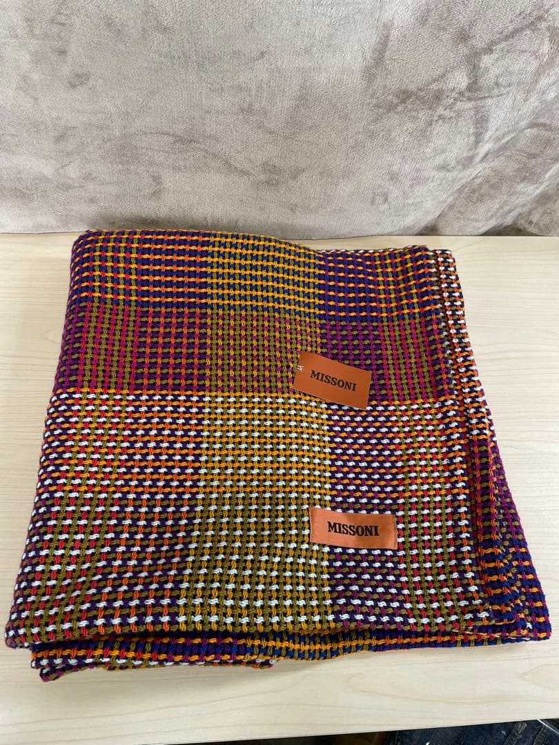 【タグ付き】MISSONI ミッソニー　バリューケット　150cm×200cm