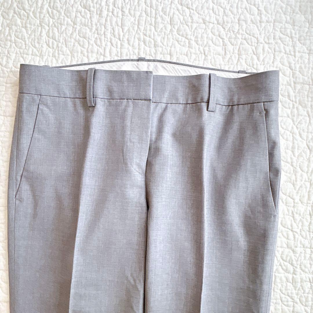 セオリー TAILOR LANAI パンツスーツ セットアップ ノーカラー L