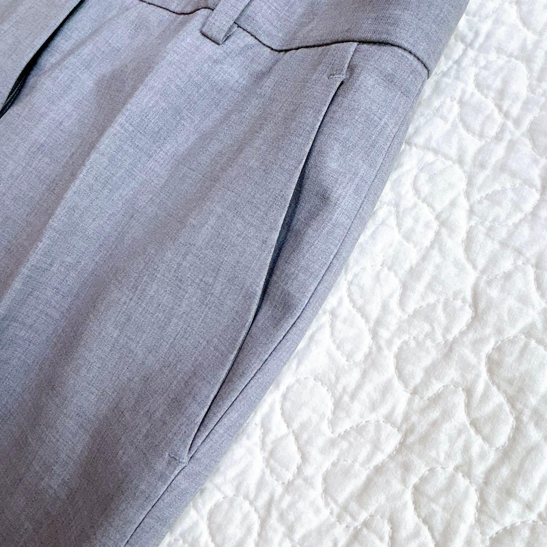 セオリー TAILOR LANAI パンツスーツ セットアップ ノーカラー L