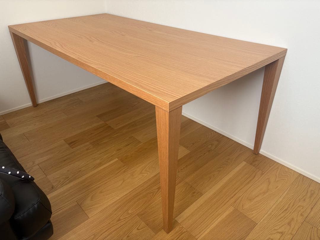 【急募12/16まで】ACTUS オーク材 ダイニングテーブル（6人掛け）