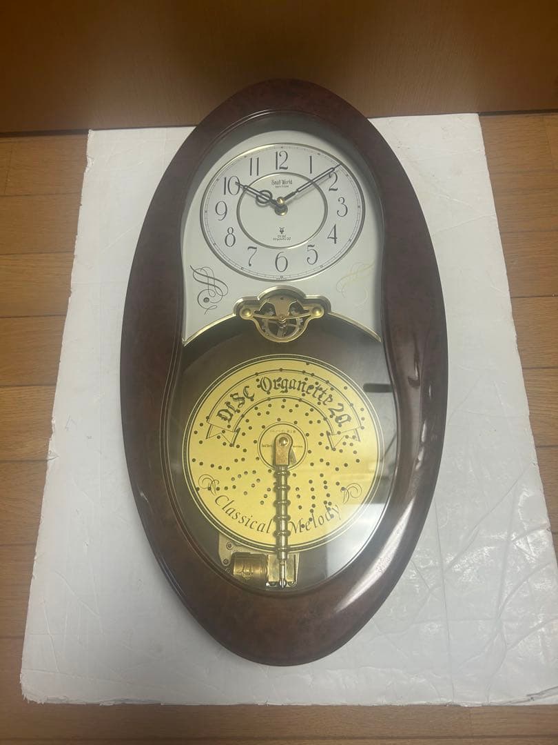 リズム時計 オルゴールからくり時計 動作品