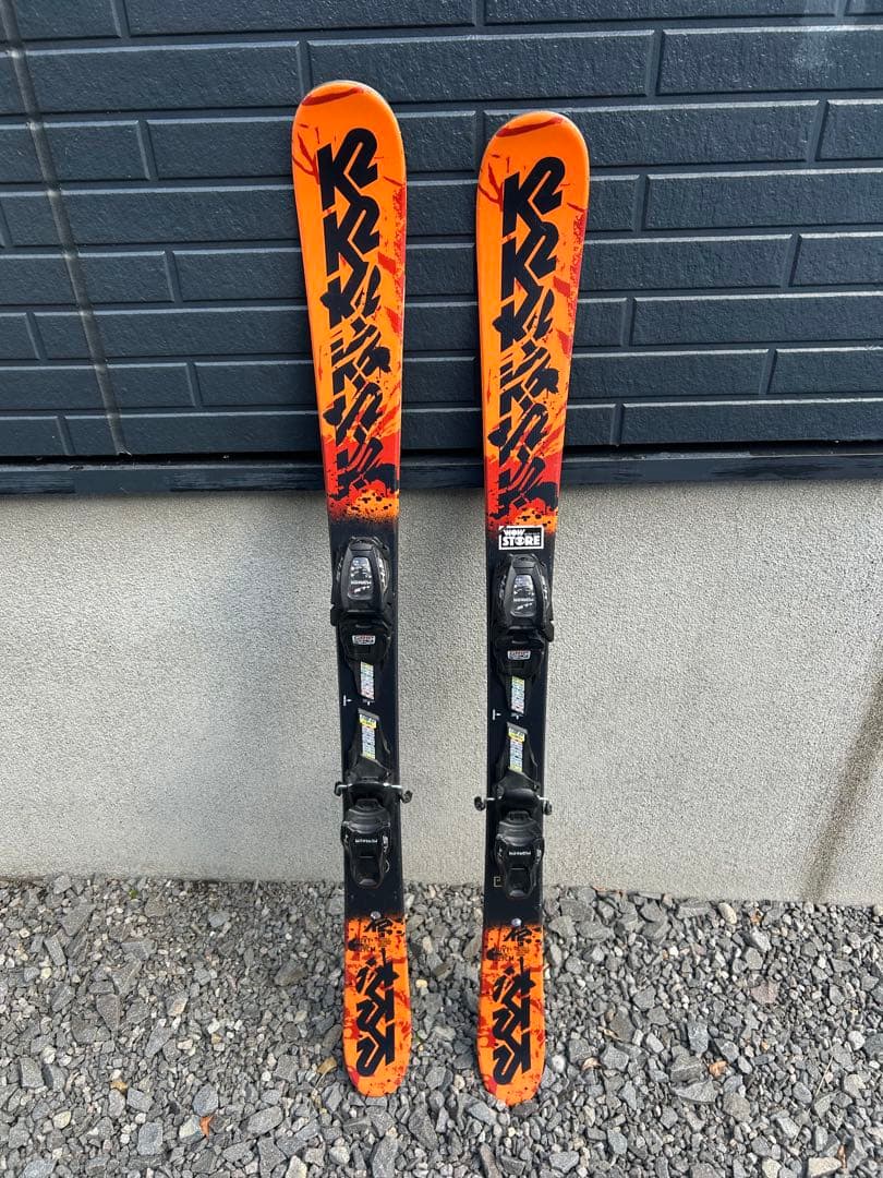K2 JUVY 129cm 子供用 ツインチップ　フリーライド　スキー