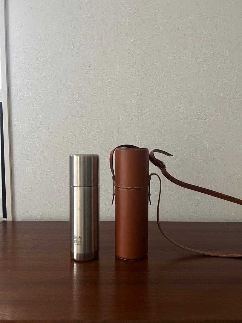 ジルサンダー　水筒レザーケース