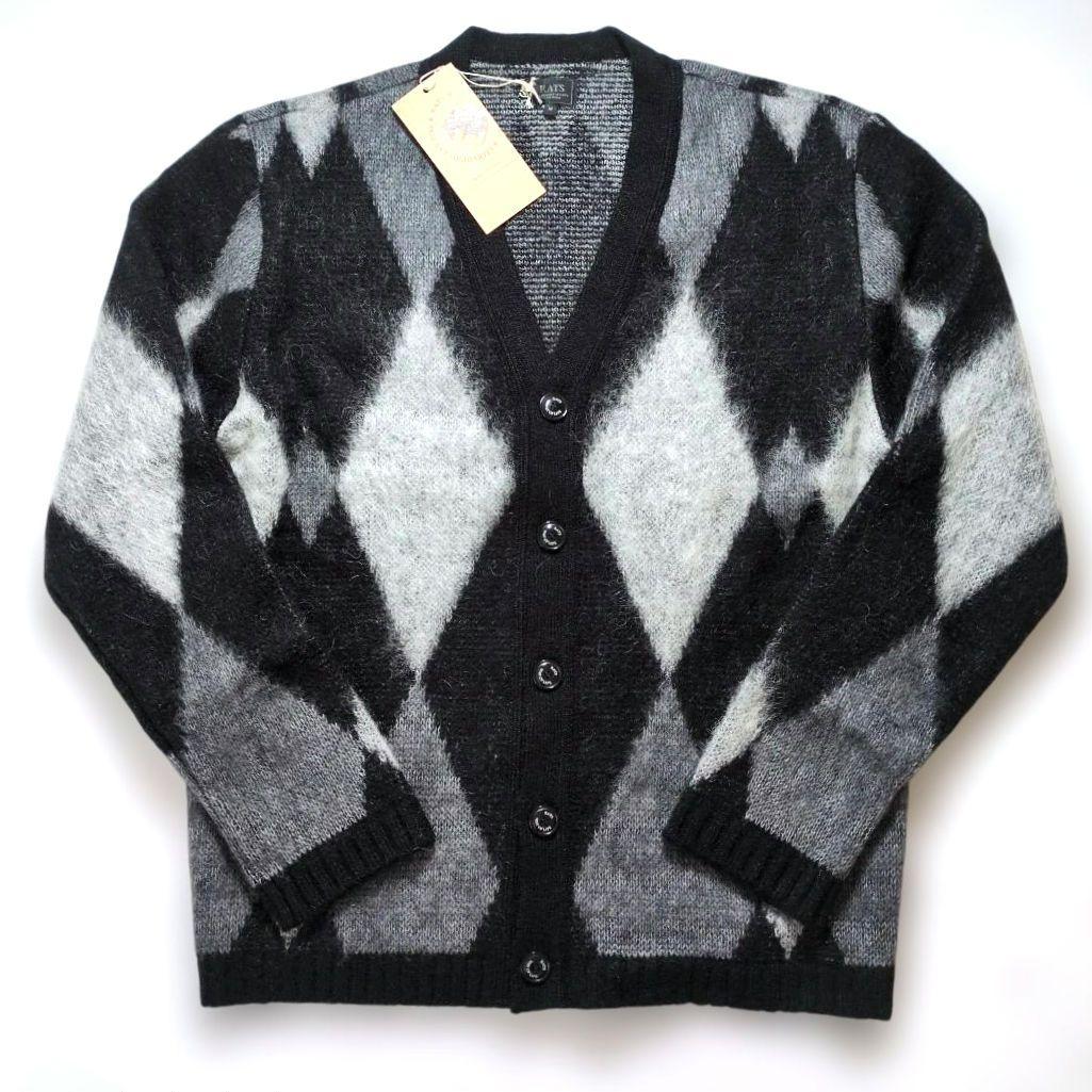 ↓RATS モヘアカーディガン М BLACK 日本製 タグ付 未使用