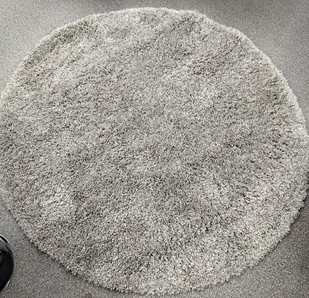 Prevell ラグ 円形 直径165cm ふかふか 展示品(O-2512RG)