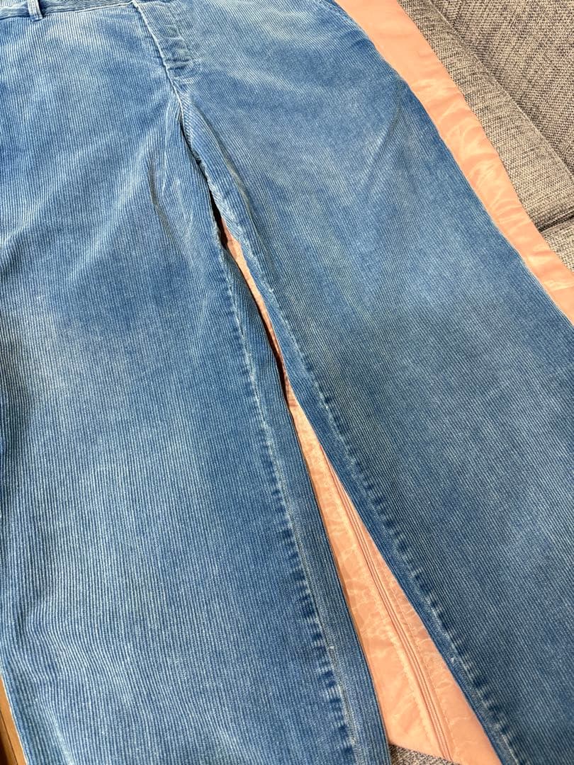 Miu Miu ミュウミュウロング オーバーオール コーデュロイ パンツ