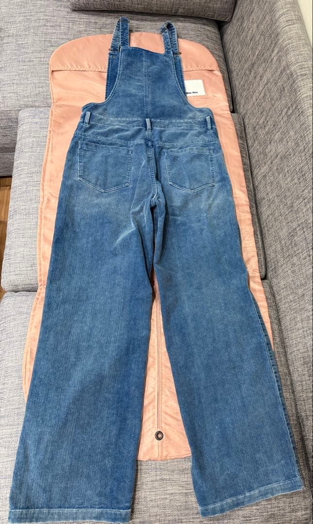 Miu Miu ミュウミュウロング オーバーオール コーデュロイ パンツ