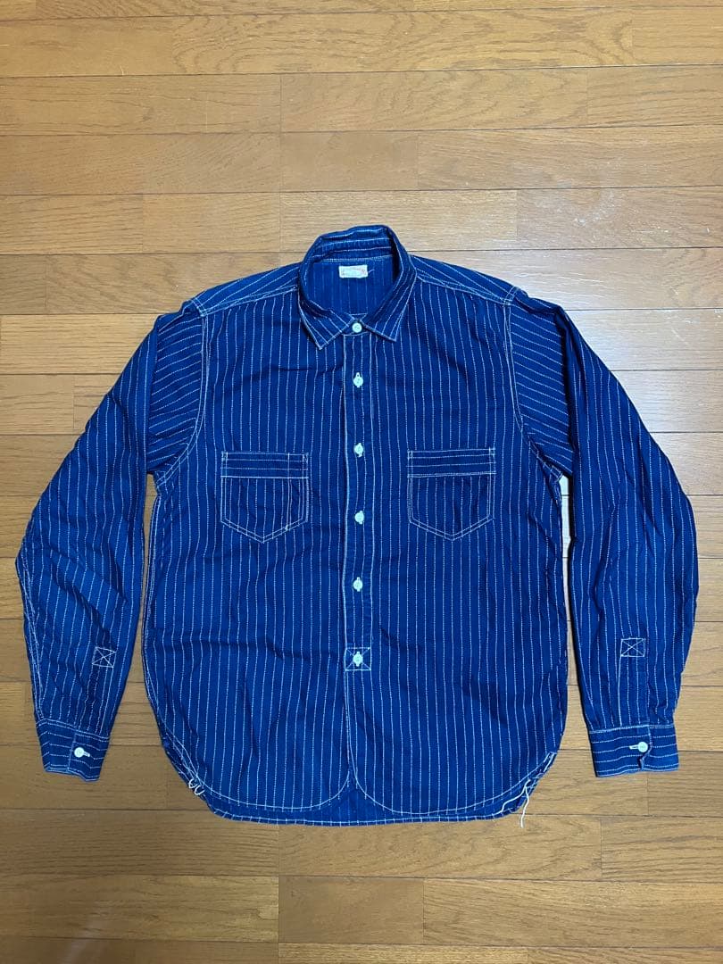 THE REAL MCCOYS／リアルマッコイズ ウォバッシュ長袖シャツ